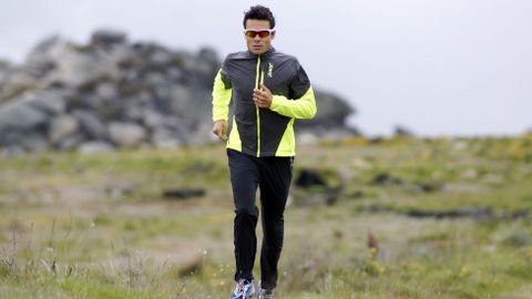 Entrenando en Cabeza de Manzaneda (2013) preparando en el campeonato de Austria