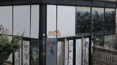 DESTROZOS  EN EL PARQUE DE SANTA MARGARITA 