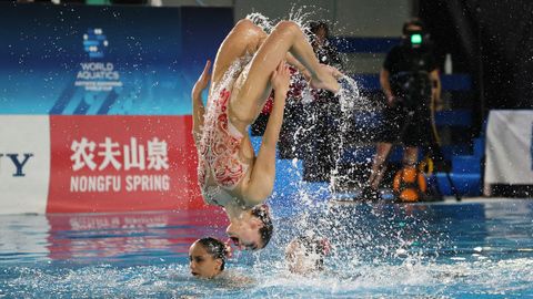 Campeonato del mundo de nataci�n sincronizada en Pontevedra