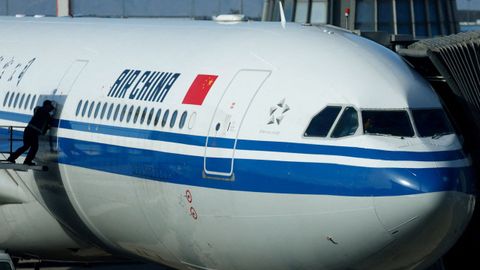 Imagen de archivo de un avi�n de Air China