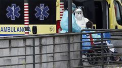 �rea de urgencias del hospital Montecelo, en Pontevedra