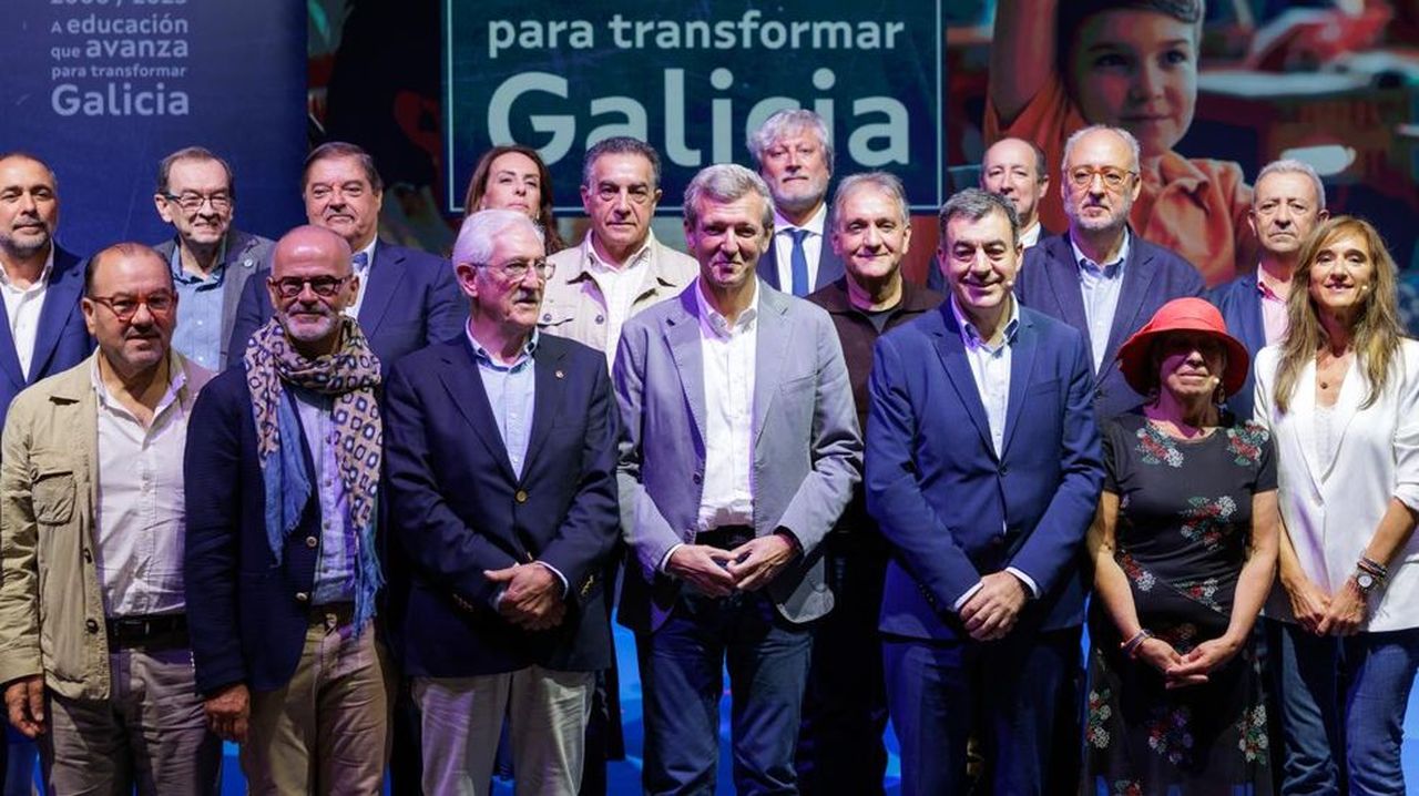 Rueda destaca el sistema educativo gallego como uno de los más sólidos y accesibles