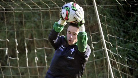 Sergio Garc�a lleg� al Racing de Ferrol a finales de enero