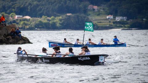 Clasificaci�n para la final del campeonato europeo de bateles celebrado en Rianxo
