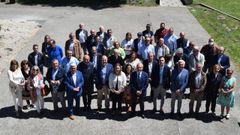 Acto de despedida de los trabajadores de la Diputaci�n de Lugo que se jubilan