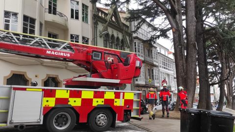 Bomberos en Amboage