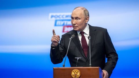 Putin vence en las elecciones rusas y expresa su intenci�n de mantenerse hasta 2036