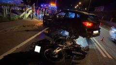 Estado en el que quedaron los veh&iacute;culos implicados en el siniestro