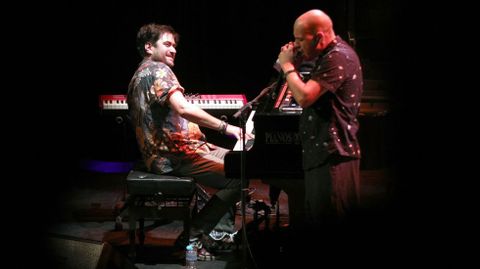 Harold L�pez-Nussa act�a en el Festival de Jazz