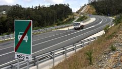 La circulaci�n por la variante de Ortigueira est� limitada a 90 kil�metros por hora