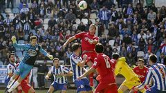 La secuencia del milagroso gol del Dpor contra el Sporting