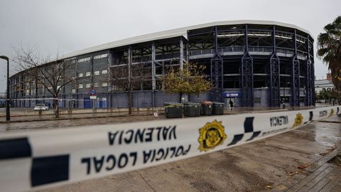 Los exteriores del�Ciutat de Val�ncia este domingo.