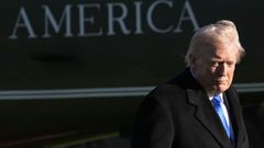 Donald Trump, de regreso a la Casa Blanca desde Washington