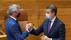 El relevo de Feijoo abri� el nuevo escenario pol�tico que analiza la encuesta de Sondaxe