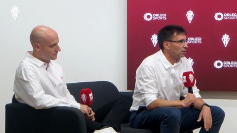 David Guerra y Asier Garitano en el Foro de Aficionados