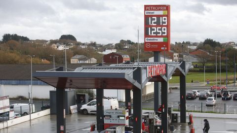 Petroprix, en la Infanta Elena, estaba este lunes entre las gasolineras m�s econ�micas de la provincia de Lugo.