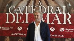 Falcones, durante la presentaci�n de la serie de Antena 3 inspirada en su novela
