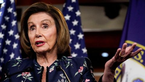 La hasta ahora l�der dem�crata de la C�mara de Representantes, Nancy Pelosi