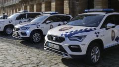 Veh�culos de la Polic�a Local de Santiago