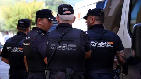 Miembros de la Polica Nacional, en una imagen de archivo.