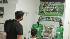 Exposici�n solidaria de camisetas retro desarrollada en Chavs el pasado noviembre. 