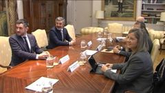 Reuni�n entre responsable del Ministerio de Transportes y del Principado en Madrid