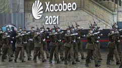 Actos de inicio del Xacobeo 21 con la apertura de la Puerta Santa