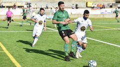 Jon y Paco, durante el partido contra el Xallas