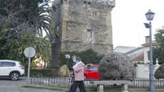 Imagen de archivo del torre�n de Pontedeume