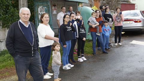 Los Reyes Magos recorren Entrecruces. Salida del lugar de Vilela