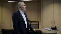 Jos� Gonz�lez, presidente de Luckia, en la nueva sede del grupo en A Coru�a