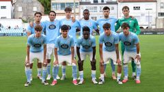 Once del Celta Fortuna este s�bado frente a la UD Ourense en Barreiro en el cierre de la pretemporada.
