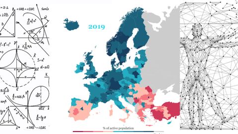 Porcentaje de poblaci�n empleada en ciencia y tecnolog�a
