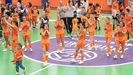 Las jugadoras del equipo mariano se mostraron muy emocionadas tras la tanda de penatis contra el Futsi este sbado.