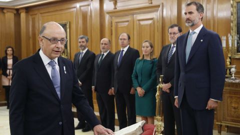 El ministro de Hacienda, Crist�bal Montoro.