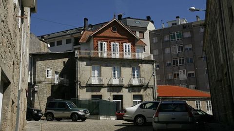 Manuel Losada Castro viviu na co�ecida como casa da botica, en pleno casco vello de Chantada
