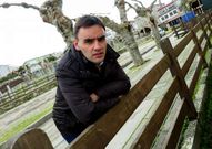 H�ctor Souto aprovech� las vacaciones para disfrutar de la familia en Chantada.