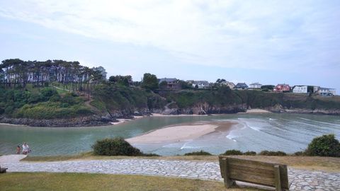 Playa del Anguileiro, en Tapia