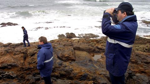 Imagen de archivo del dispositivo de b�squeda de los cad�veres en Camari�as