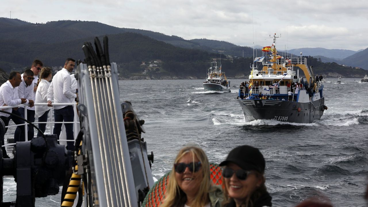 El pincheiro Siempre Antares llevará a la Virgen del Carmen en la procesión marítima de Celeiro