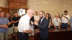 Entrega da medalla de ouro de Rianxo a Xix�