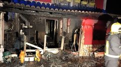 Incendio en San Xiao do Camio