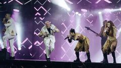 Imagen de una actuacin de la orquesta Panorama.