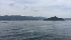 Zona de la r�a de Pontevedra en la que se realizar� el dragado.