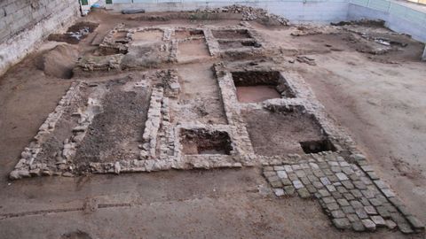 Imagen de las piletas en las que se elaboraba la salsa �liquamen� en �poca romana