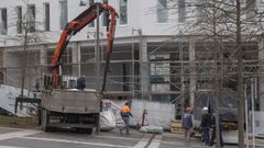 Nuevas edificiones se registran por toda la ciudad, como esta en Concheiros