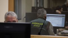 Equipo de la Guardia Civil que lucha contra la ciberdelincuencia