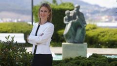 Maite Flores, catedrtica de Fsica de la USC y presidenta de turno de la CIUG