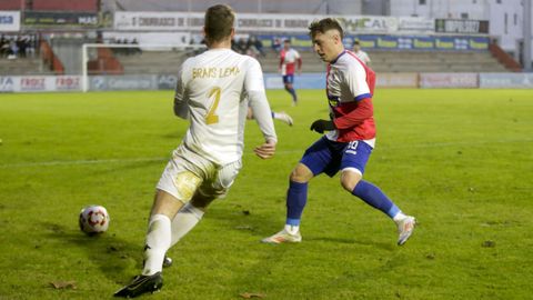 Iaki Martnez, en un partido de la presente temporada