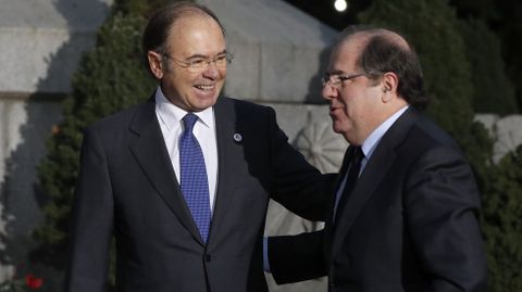 Llegada del presidente de Castilla y Le�n, Juan Vicente Herrera
